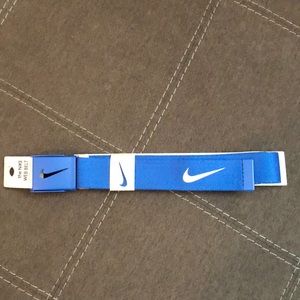 Nike web belt